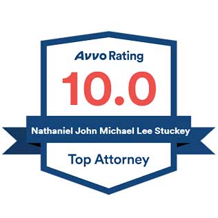 Avvo Rating | 10.0 | Nathaniel John Michael Lee Stuckey | Top Attorney